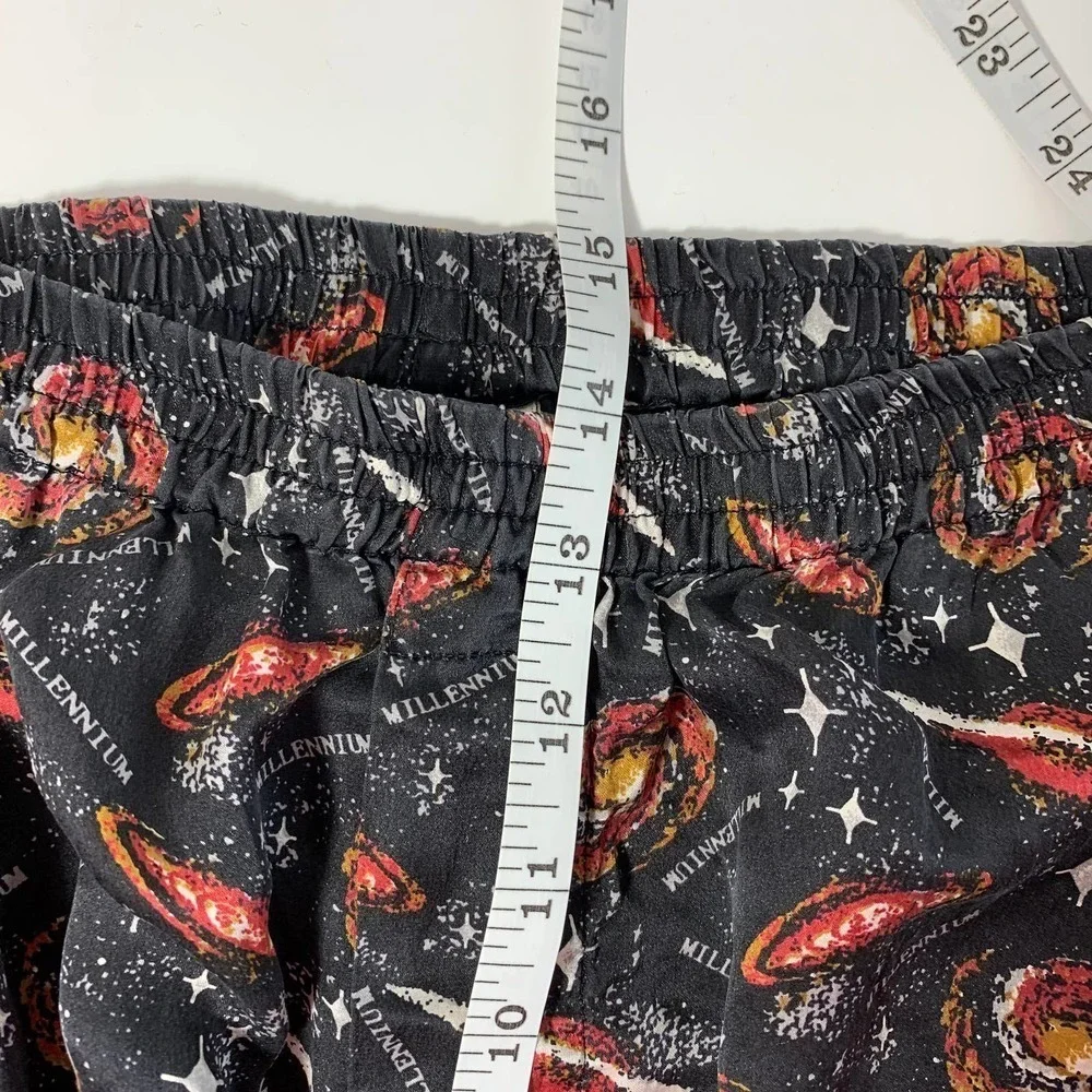 Vintage 90s millennium spiral galaxy silk boxers
